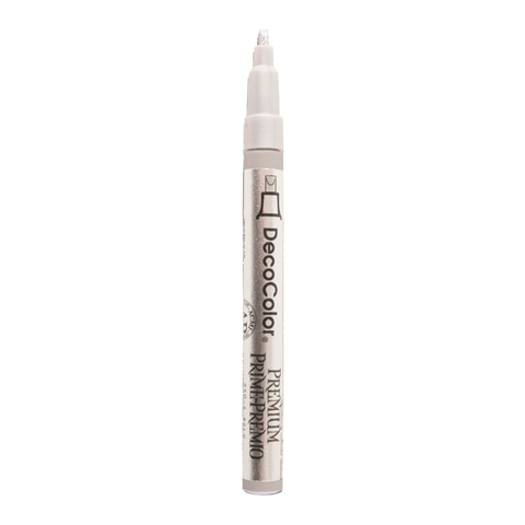 DecoColor Premium Leafing Tip Marker - Silver