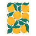 Lemons Gift Wrap Sheet