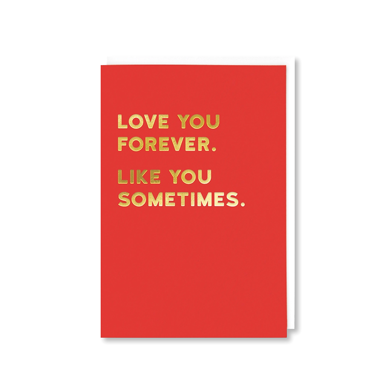 Like You Sometimes Single Card