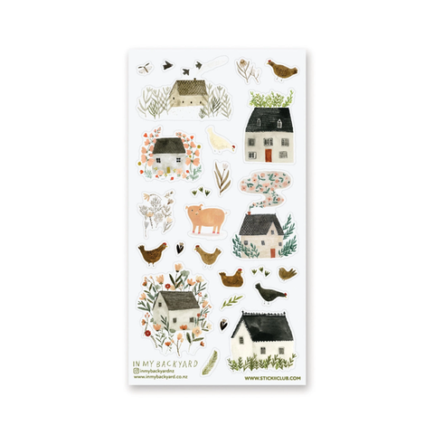 Little Farmhouse Sticker Sheet