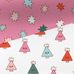 Little Trees Double Sided Gift Wrap Sheet