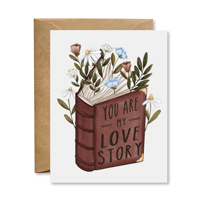 Love Story Single Card