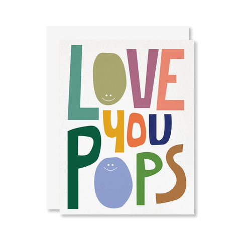Love You Pops Single Card