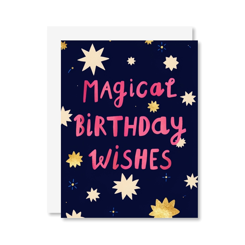 Magical Wishes Single Card