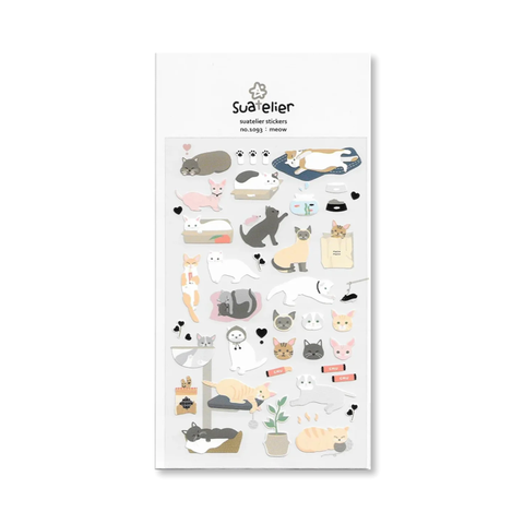 Meow Deco Sticker Sheet