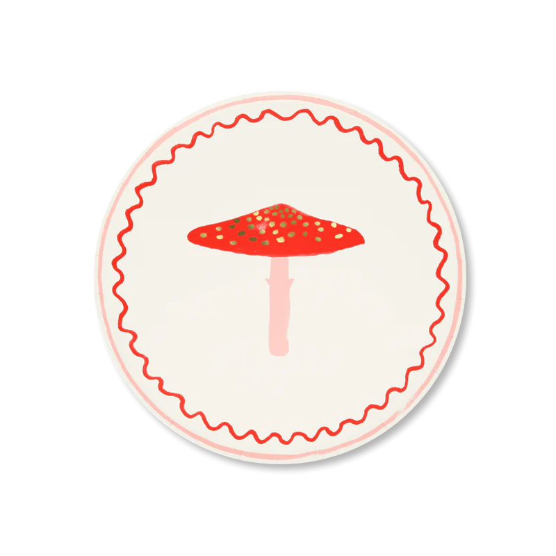 Merry Mushrooms Side Plates