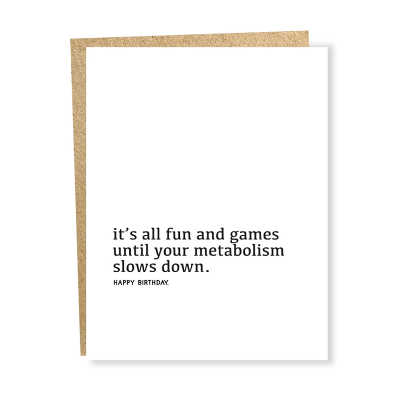 Metabolism Single Card