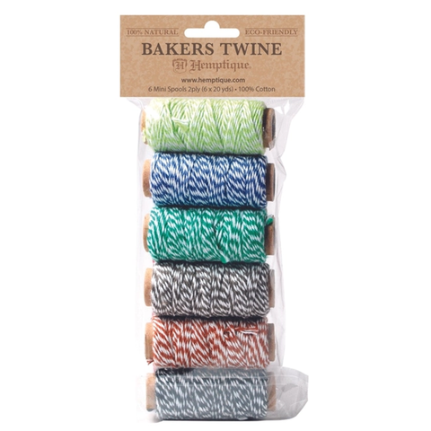 Cotton Bakers Twine Mini Set - Garden Party