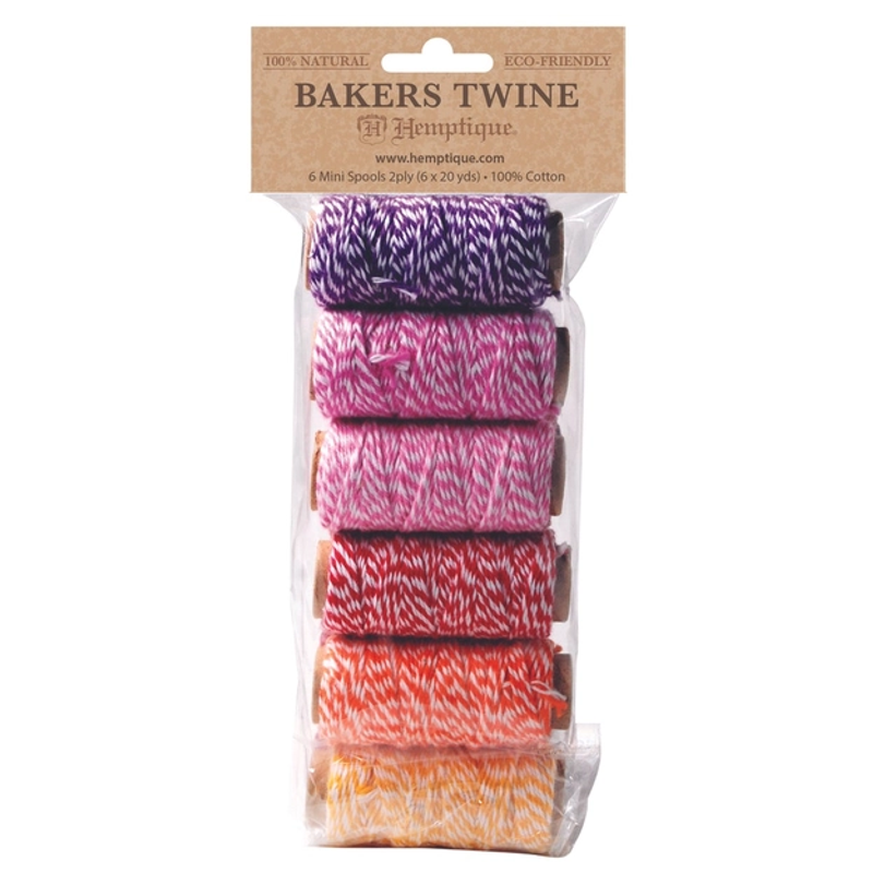 Cotton Bakers Twine Mini Set - Spring Fling