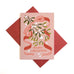 Mistletoe Ribbon Single Card
