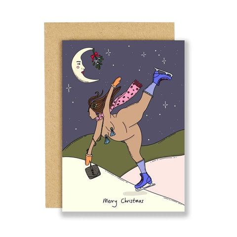 Skating Under the Moon Single Card