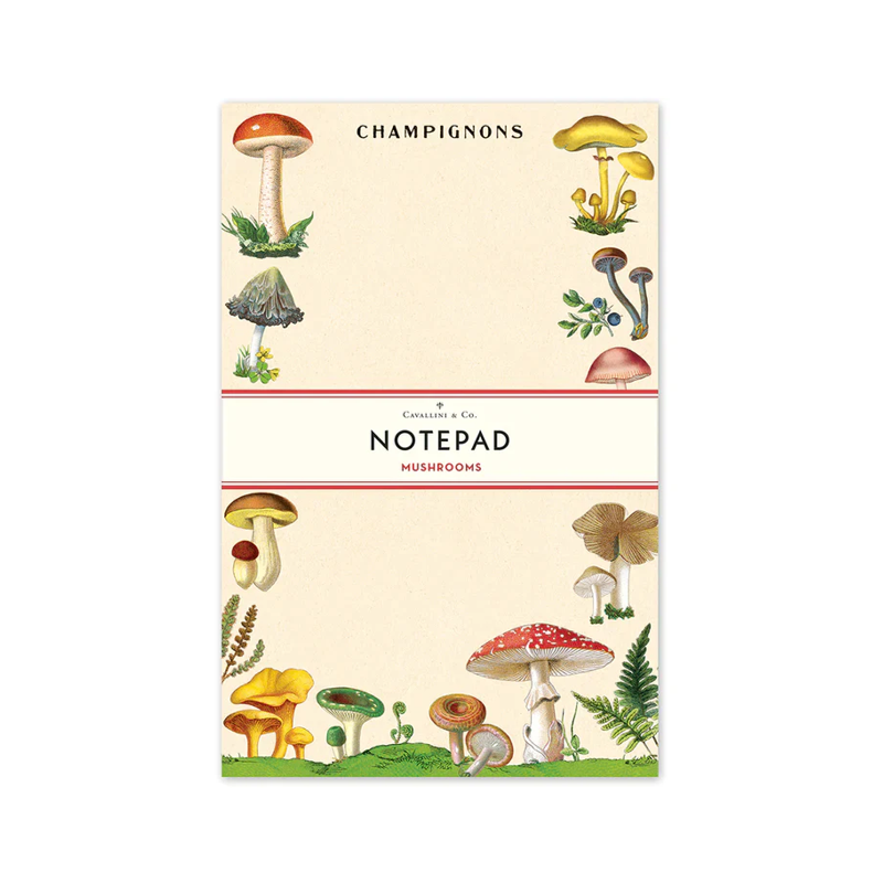 Mushrooms Notepad