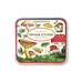 Mushrooms Vintage Sticker Tin