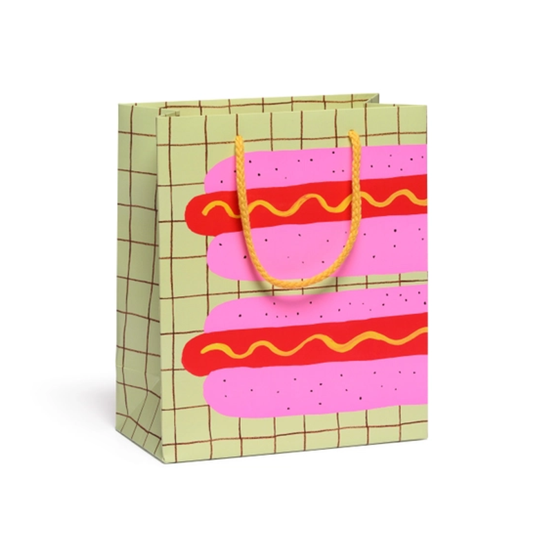 Neon Hot Dog Medium Gift Bag