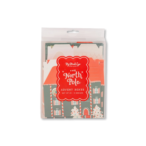 North Pole Advent Boxes