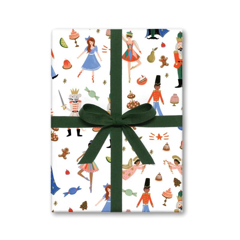 Nutcracker Wrap Sheets Roll of 3