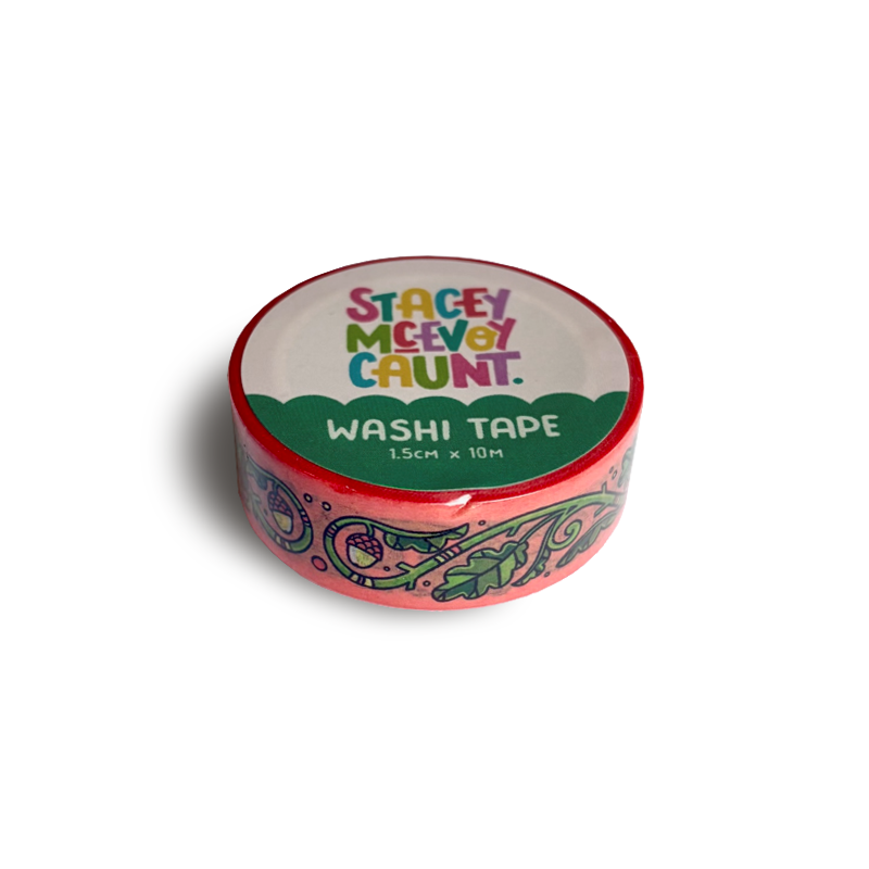 Oak Leaf & Acorn Washi Tape - 15mm