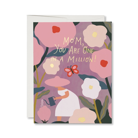One In A Million Mother's Day Single Card