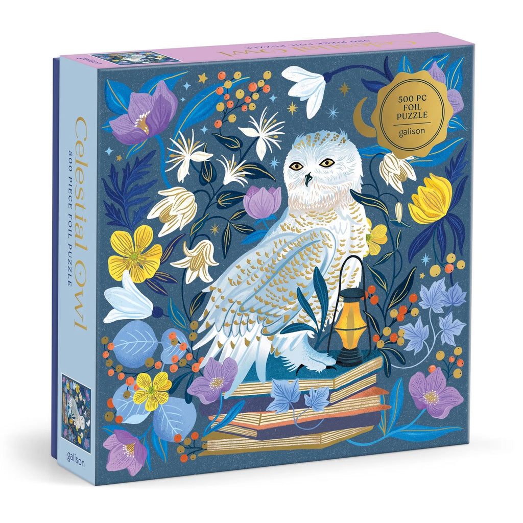 Celestial Owl 500 Piece Foil Puzzle