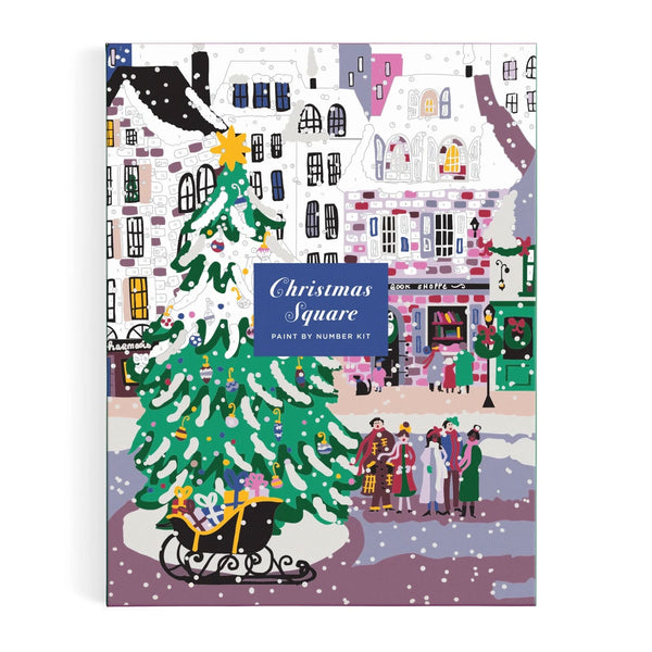 Christmas Square Paint By Number Kit
