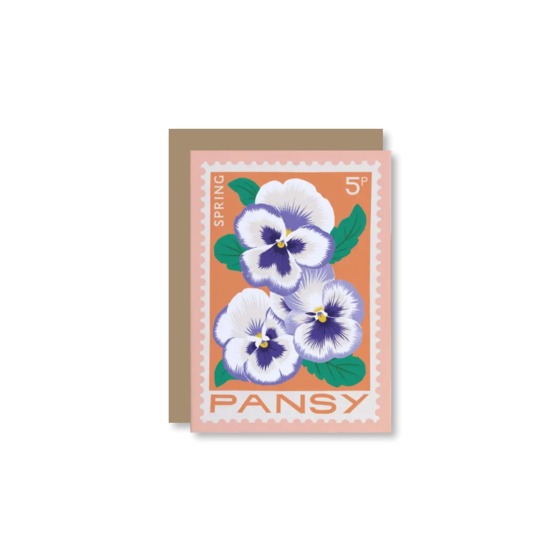 Pansy Mini Single Card