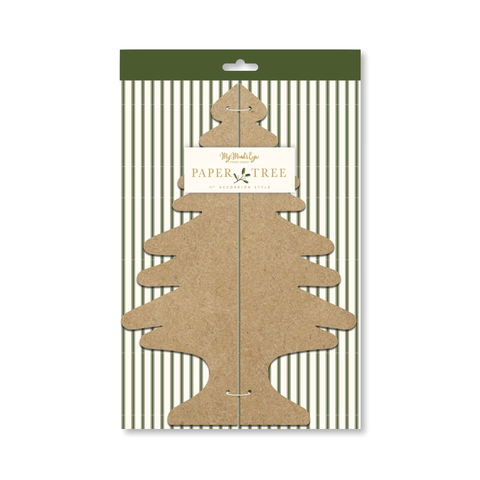 Christmas Memories Kraft Paper Tree
