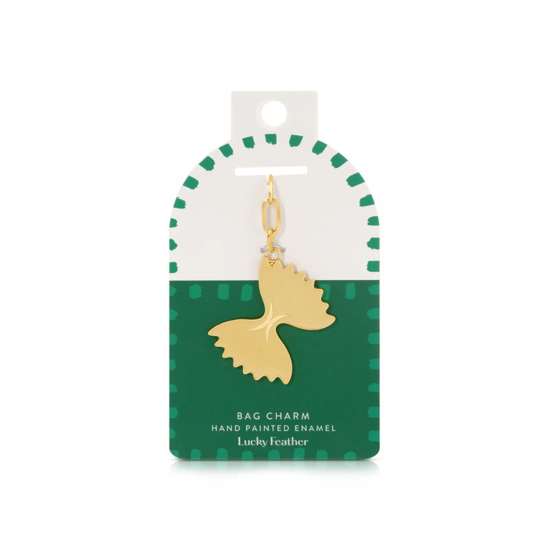 Pasta Enamel Bag Charm