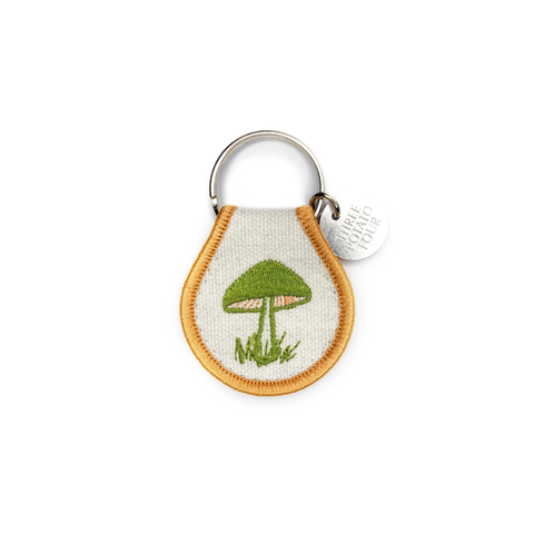 Patch Keychain - Mushroom