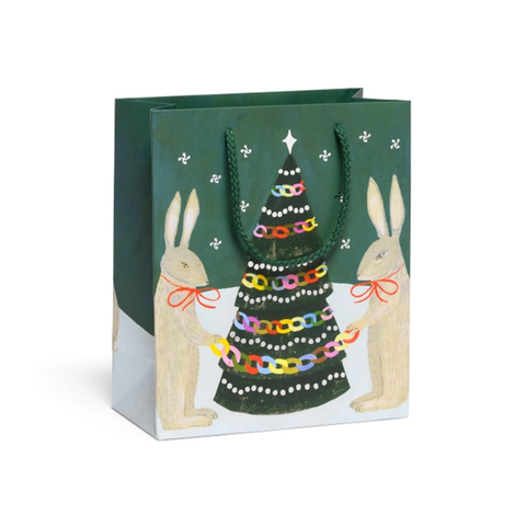 Peace Rabbits Medium Gift Bag