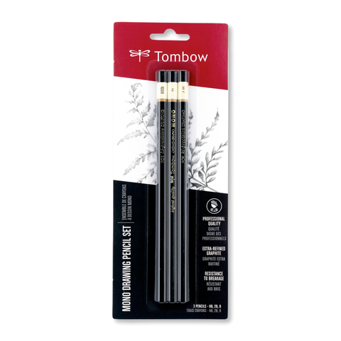 MONO Drawing Pencil - Set of 3