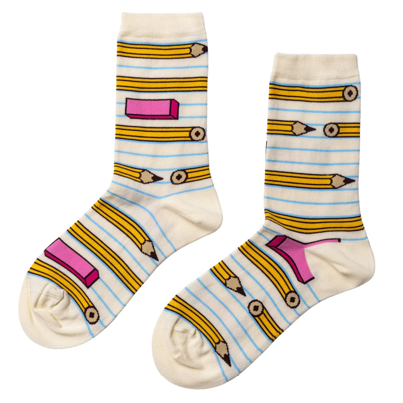 Pencil Crew Socks