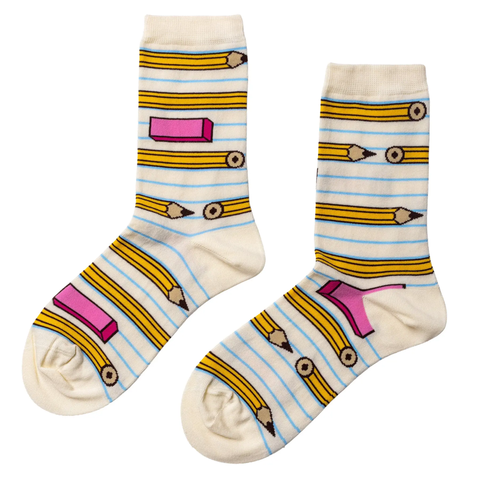 Pencil Crew Socks