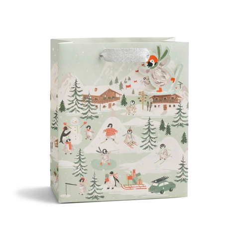 Penguin Village Medium Gift Bag
