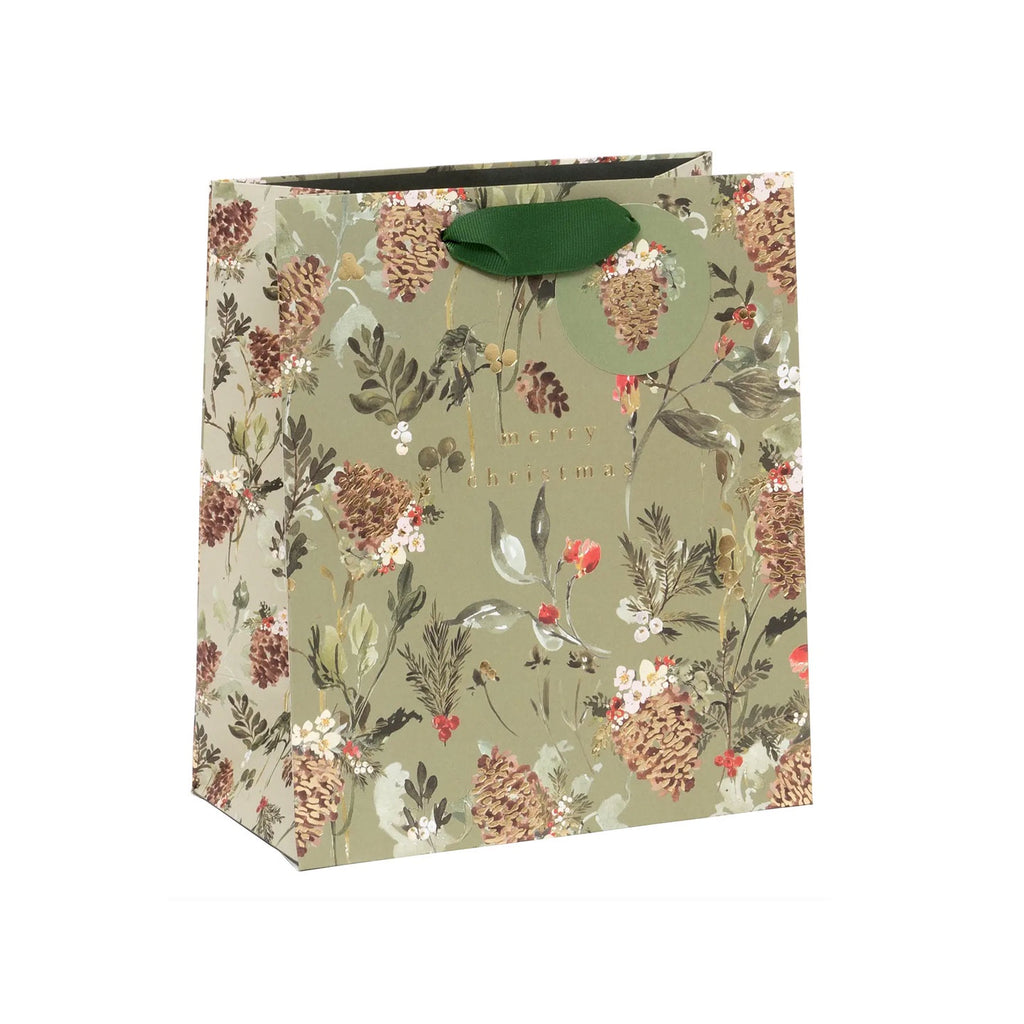 Pretty Pinecones Medium Gift Bag