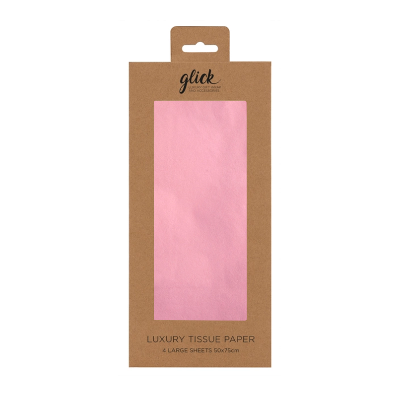 Solid Pink Tissue Paper Pack