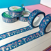 Pink & Blue Mushroom Washi Tape - 15mm