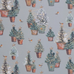 Potted Trees Gift Wrap Sheet