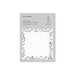 Purple Flowers Sticky Memo Pad