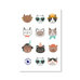 Purr-fect Puffies Sticker Sheet
