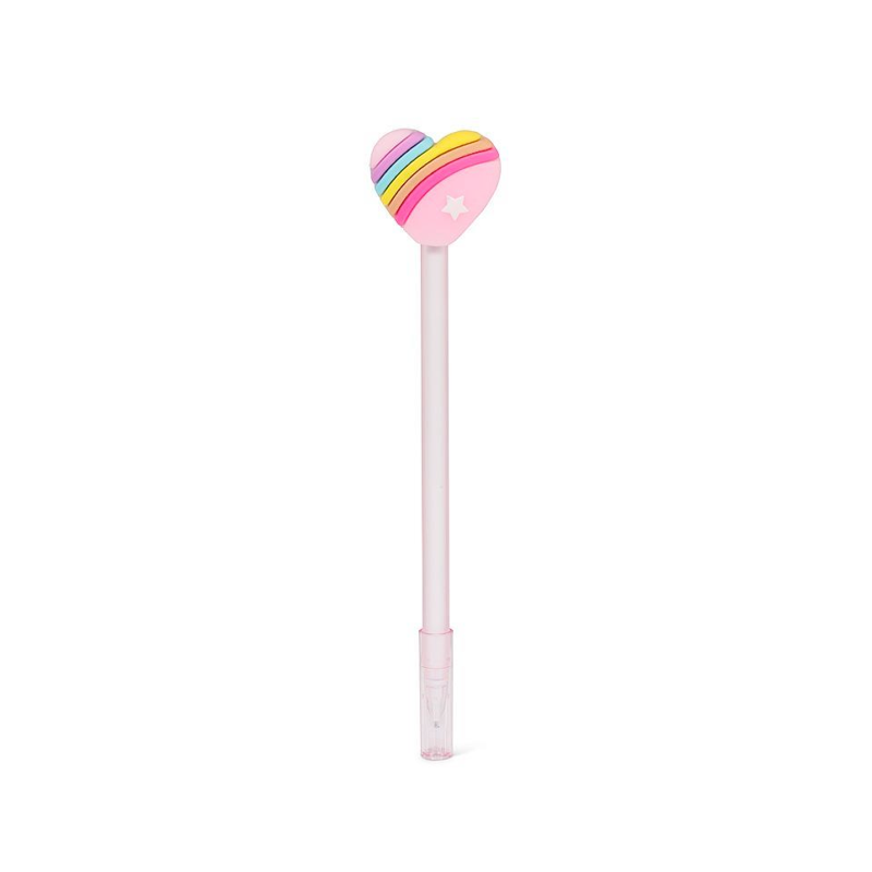 Rainbow Heart Pen
