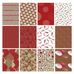 Red & Gold Gift Wrapping Papers