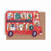 Reindeer Bus Single Card