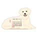 2025 Retriever Die Cut Calendar