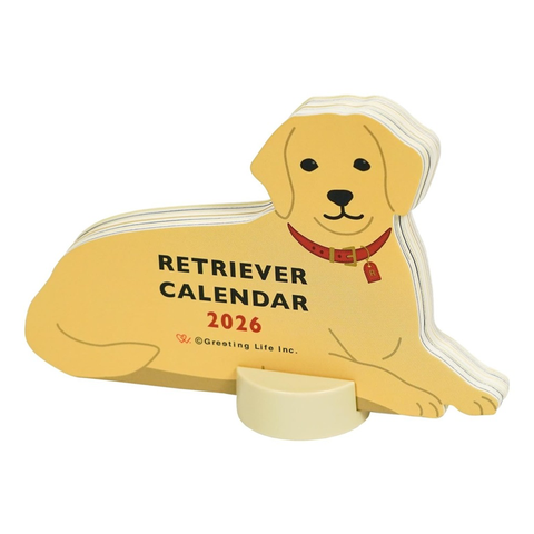 2026 Retriever Die Cut Calendar