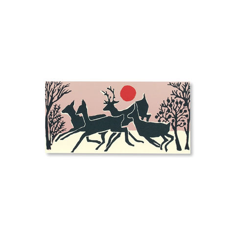 Running of The Deer Single Card