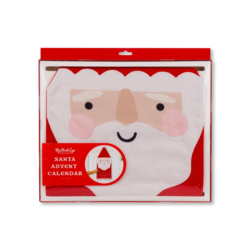 Santa Canvas Advent Calendar