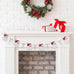 Santa & Bow Garland - 2m
