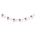 Santa & Bow Garland - 2m