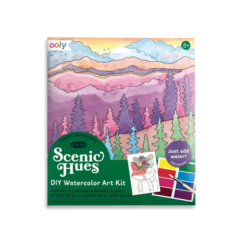 Scenic Hues DIY Watercolour Kit