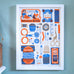 Sewing Collection Riso Print
